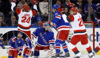 Rangers remain winless at Garden with loss to Hurricanes