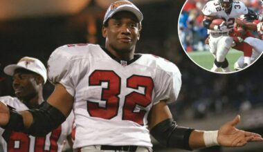 Ex-Falcons star Jamal Anderson arrested on suspicion of domestic violence