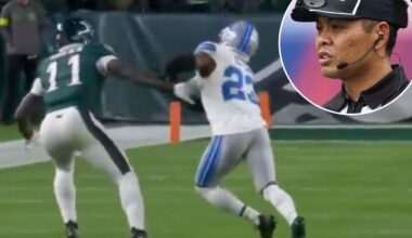 How refs explained ‘terrible’ call that ended Lions-Eagles game
