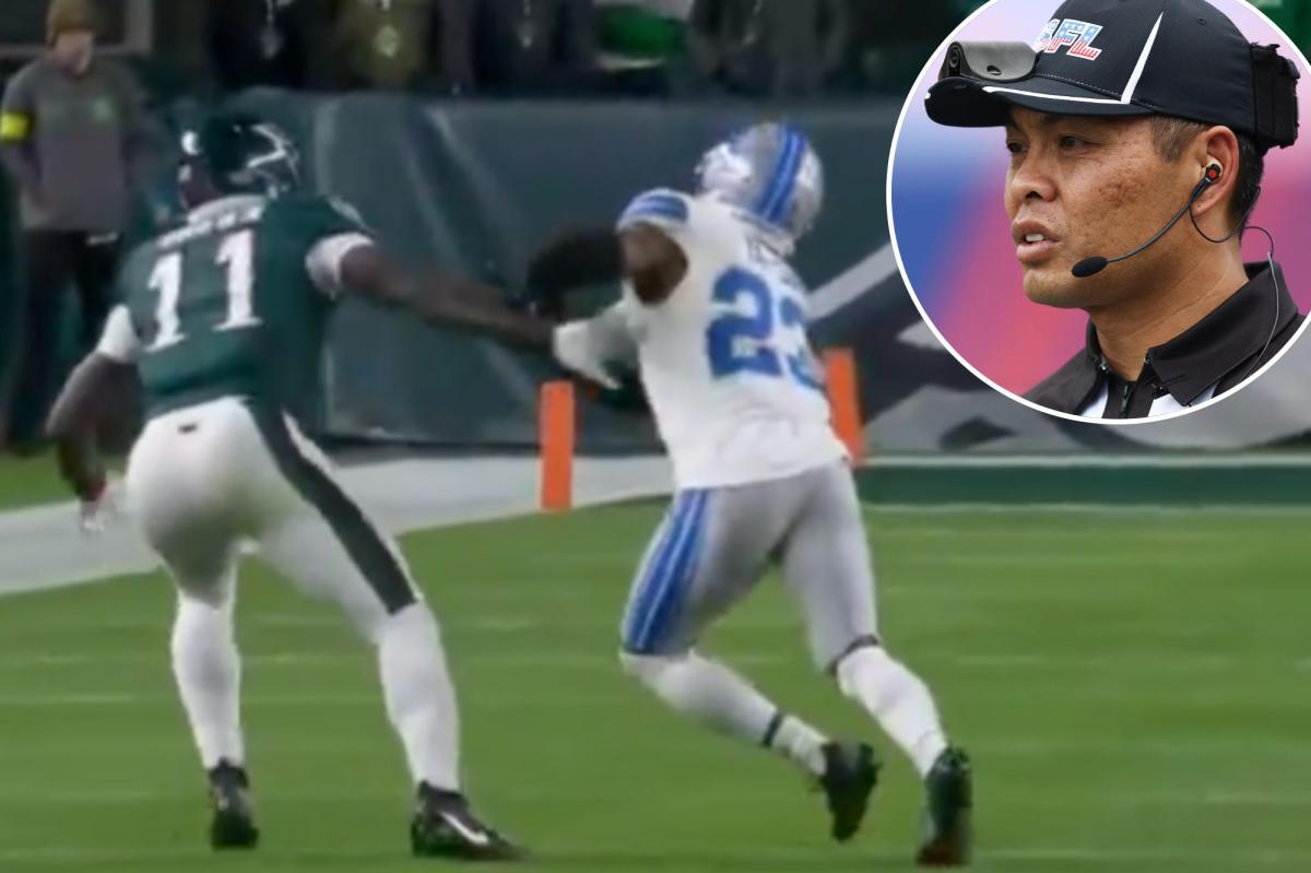 How refs explained ‘terrible’ call that ended Lions-Eagles game