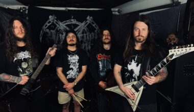 Band posing for a photo