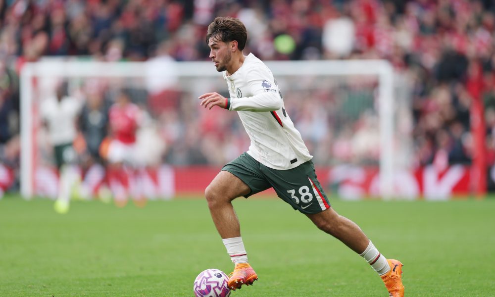 Marc Guiu of Chelsea