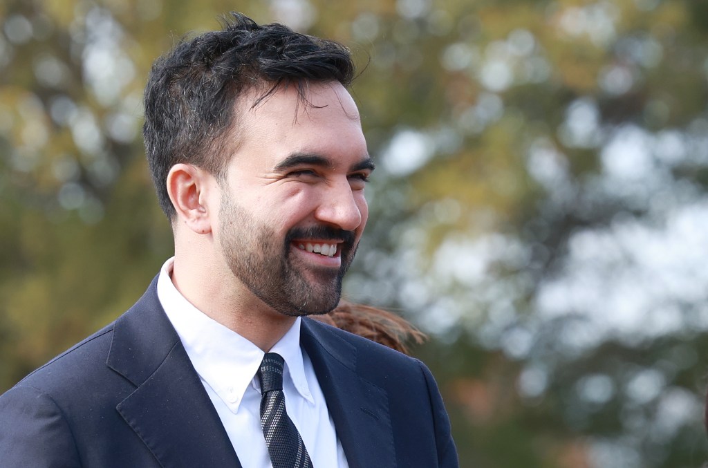 Zohran Mamdani, NYC Mayor-elect, smiling.