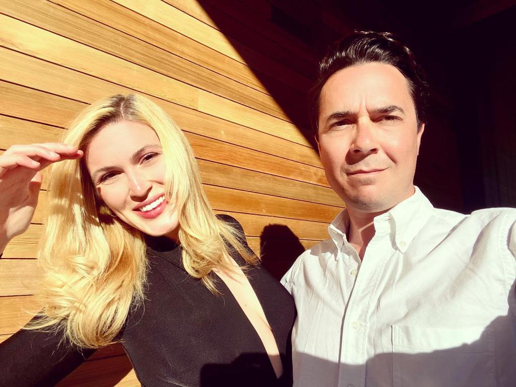 Olivia Nuzzi and her fiance Ryan Lizza.
