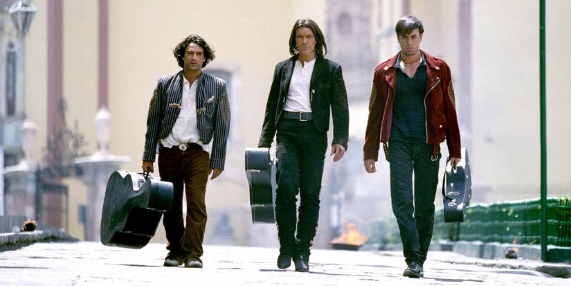 Once Upon a Time in Mexico Starring Antonio Banderas, Enrique Iglesias, and Marco Leonardi