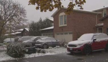 Southern Ontario, parts of Quebec see 1st snowfall of the season