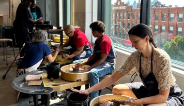 Philadelphia clay class connects veterans