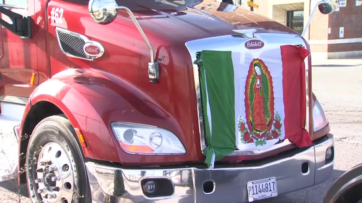 ‘Significant’ delays during procession of 100 semi trucks – NBC Chicago