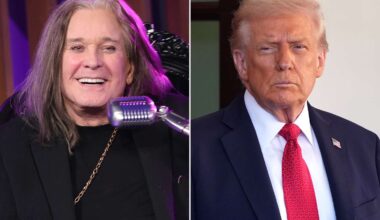Ozzy Osbourne's family reveals voicemail from President Donald Trump