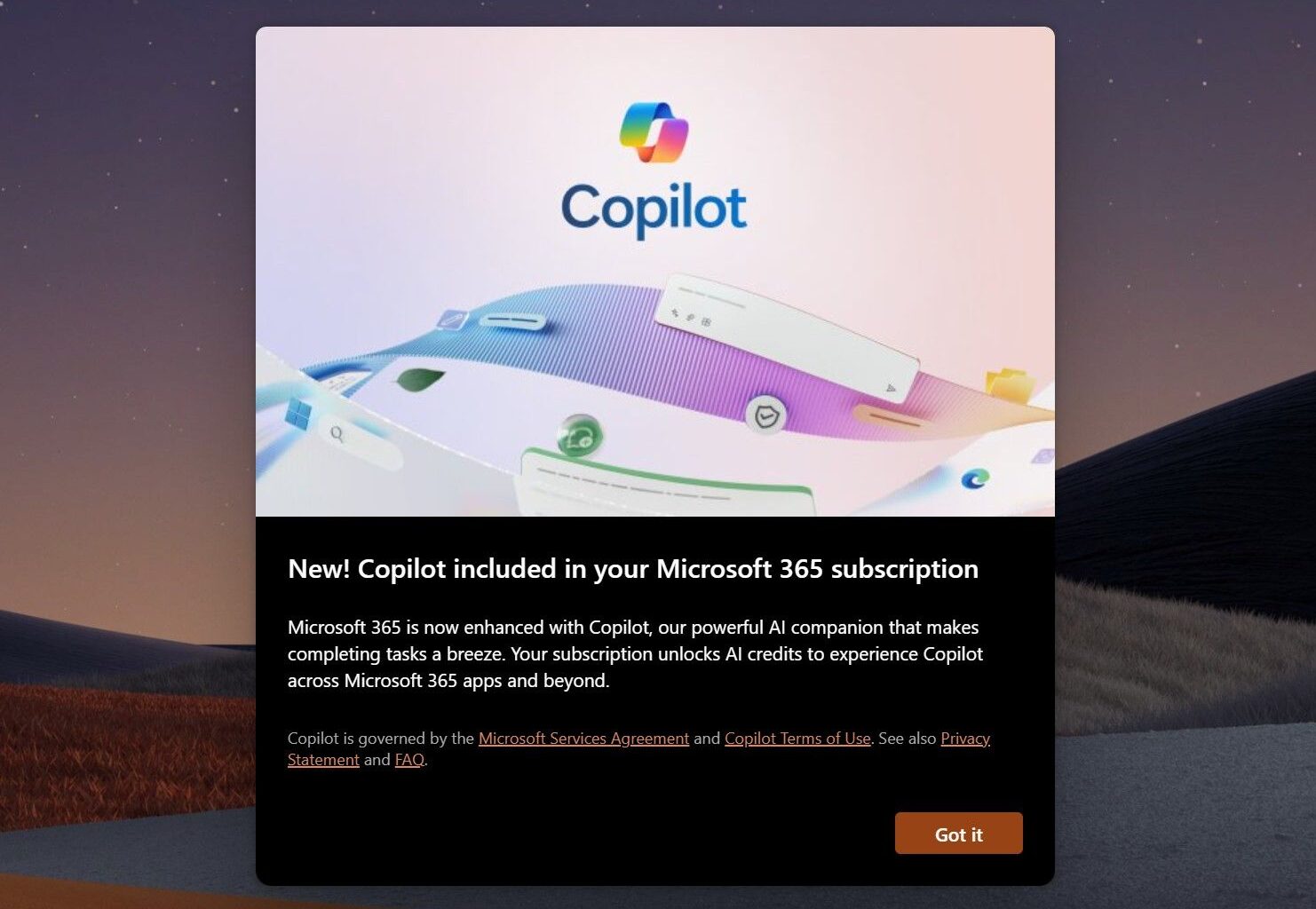 Microsoft Copilot Windows 11 setting fails in new ad