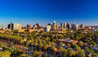 the phoenix skyline in daytime in 2025