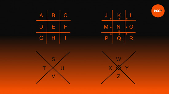 How to decipher Pigpen, required for the Ashes of the Damned main quest.