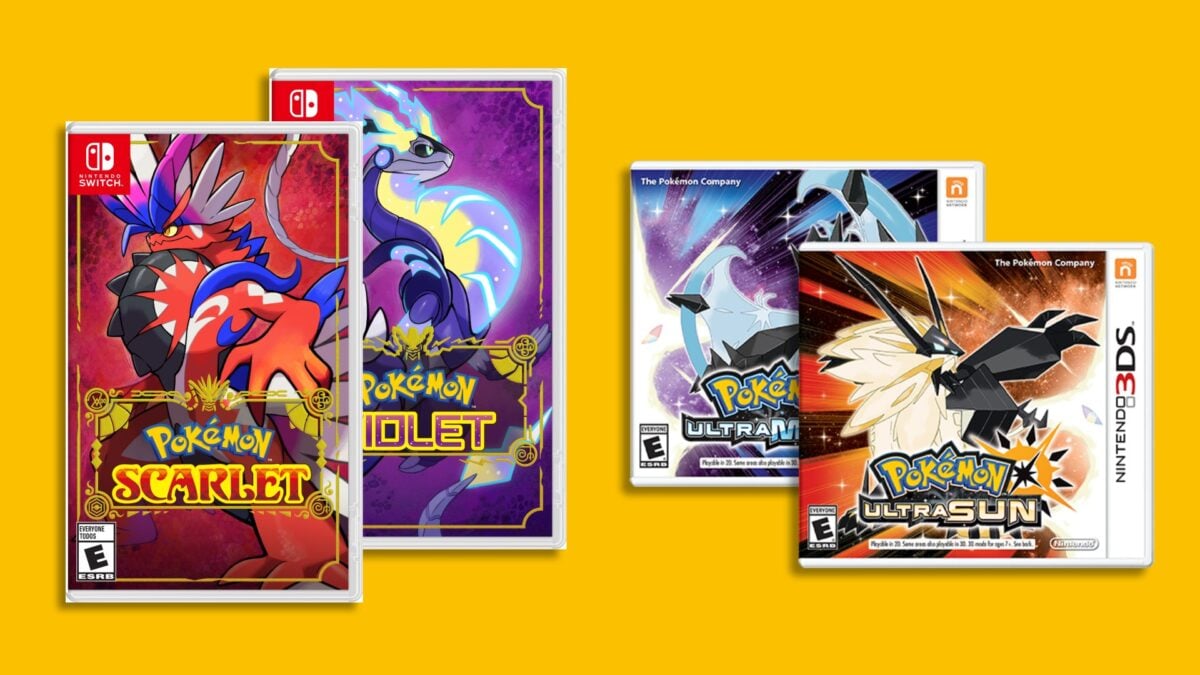 Various Pokémon boxes.