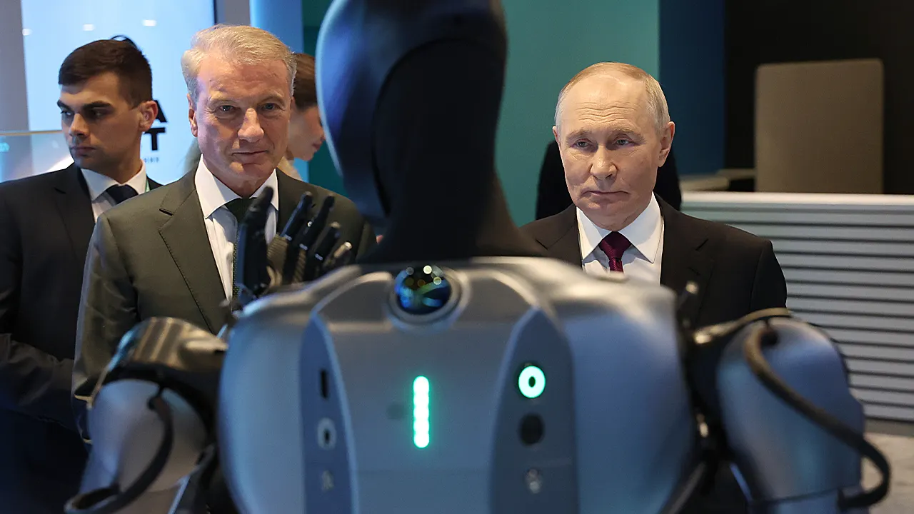 Putin calls Russian robot 'very beautiful' after dance performance