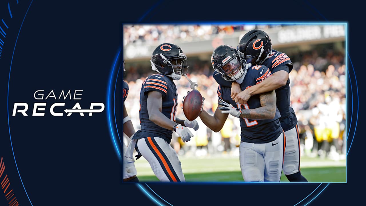Bears move to 8-3 with win over Steelers