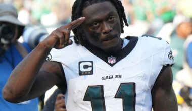 Philadelphia Eagles WR A.J. Brown in line to play Monday