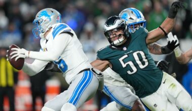 Eagles make statement on defense, shut down Jared Goff, Lions