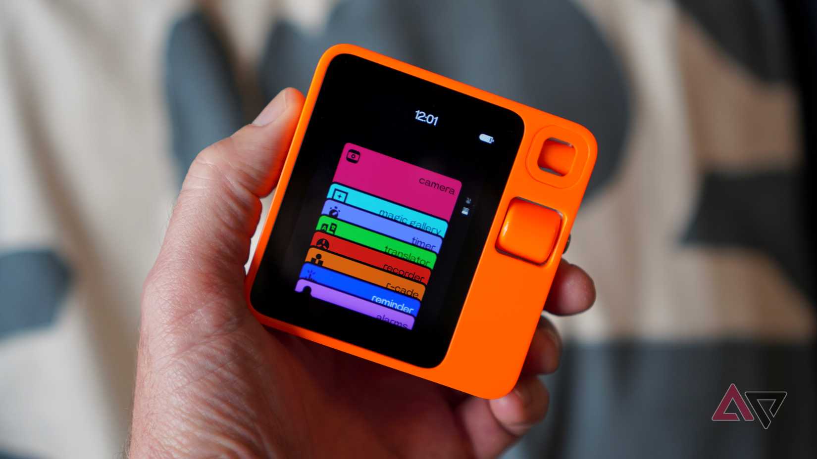 The Rabbit R1's RabbitOS 2 menu