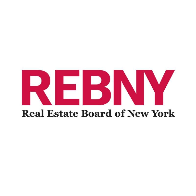 REBNY, Real Estate Board of New York logo.