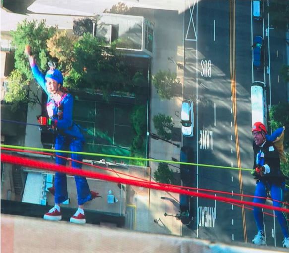 Malvern woman rappels down a Center City building for a good cause