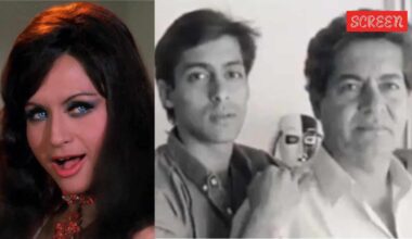 Salman Khan, Helen, Salim Khan
