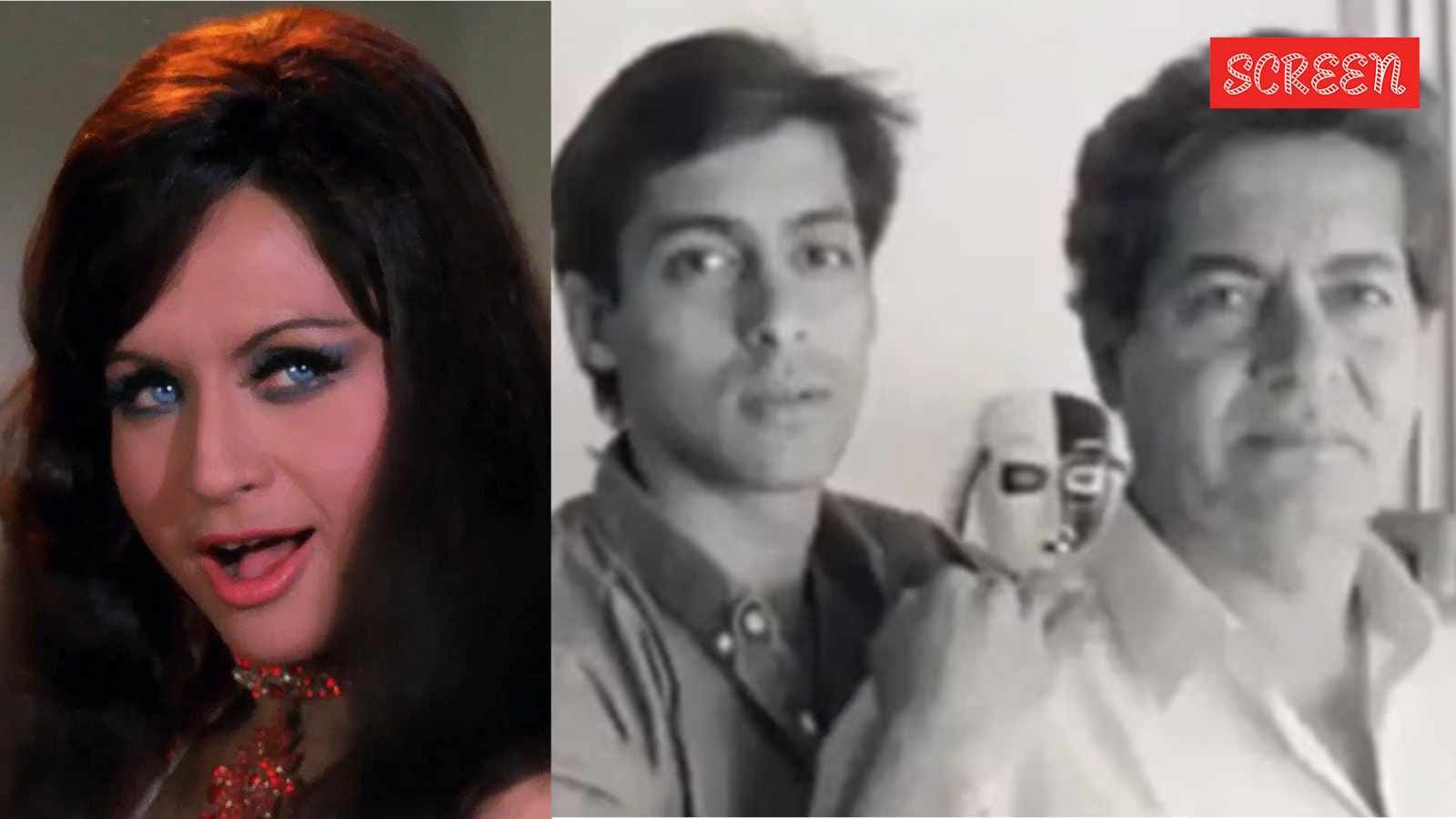 Salman Khan, Helen, Salim Khan