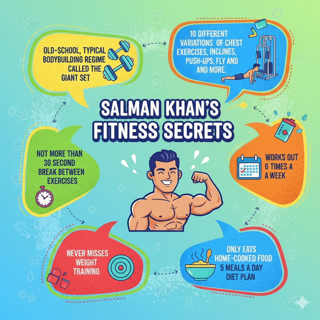 The secret to Salman Khan's incredible physique. (Google Gemini )
