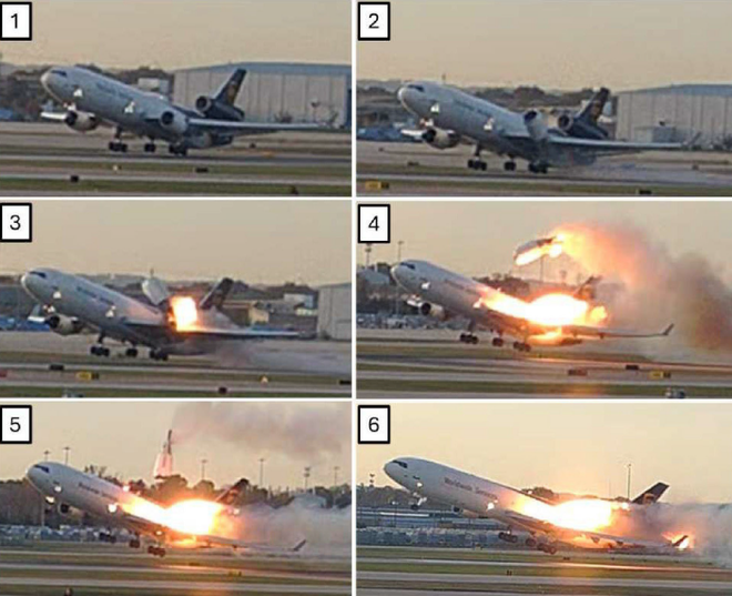 Plane catching fire plane catching fire