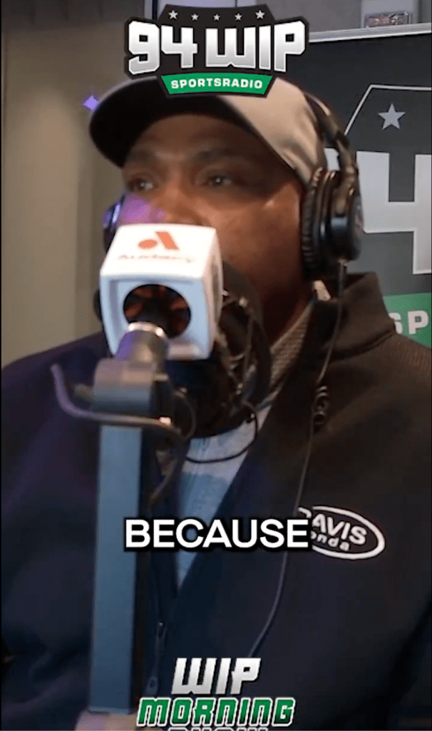 Seth Joyner at 94 WIP Sportsradio.