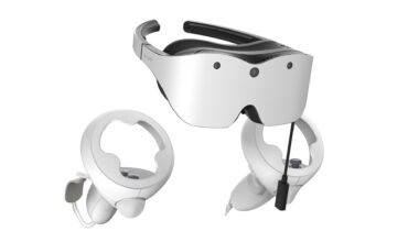 Sharp is Crowdfunding a Slim & Light PC VR Headset in Japan That Feels Positively Retro
