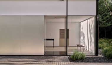 Sigma Space showroom in Shanghai, China designed by Onoaa Studio