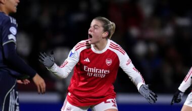 Alessia Russo's double gave Arsenal victory on Wednesday