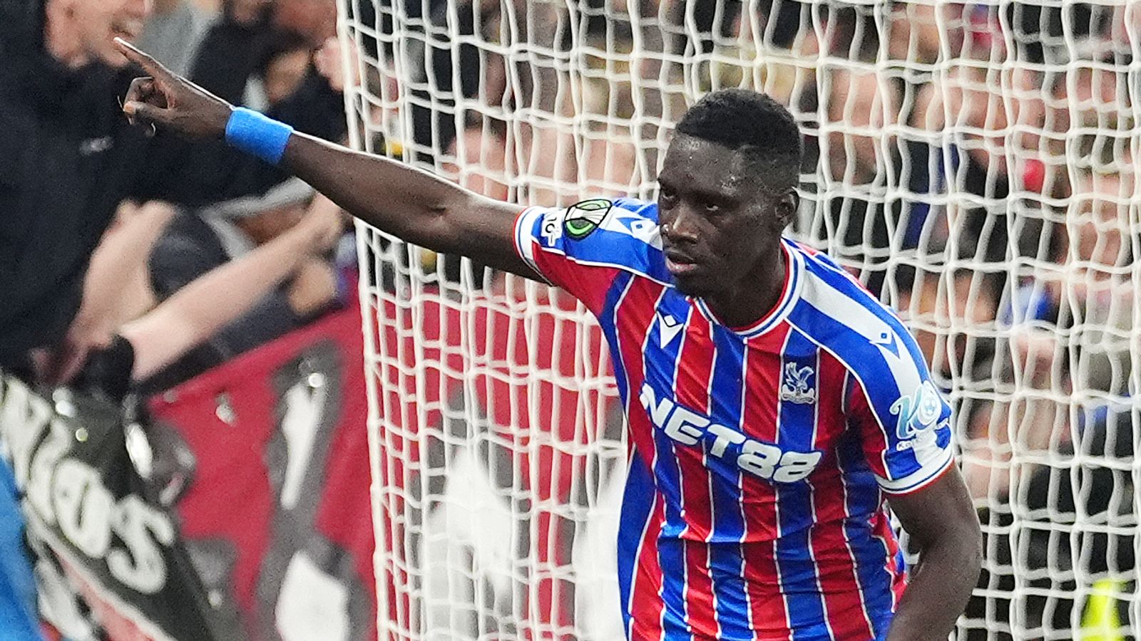Ismaila Sarr scored twice for Crystal Palace against AZ