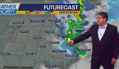 Chicago weather: Where is the first snow chance of the season in our area?