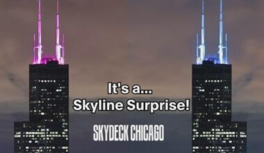 Skydeck Chicago hosting surprise gender reveal contest with a rapidly approaching deadline