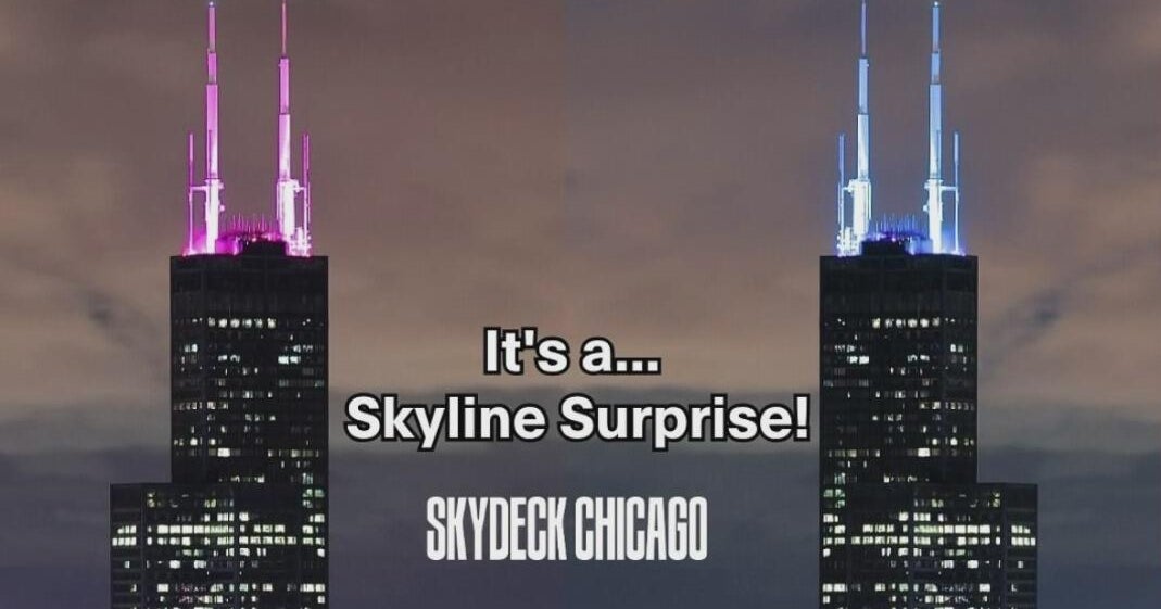 Skydeck Chicago hosting surprise gender reveal contest with a rapidly approaching deadline