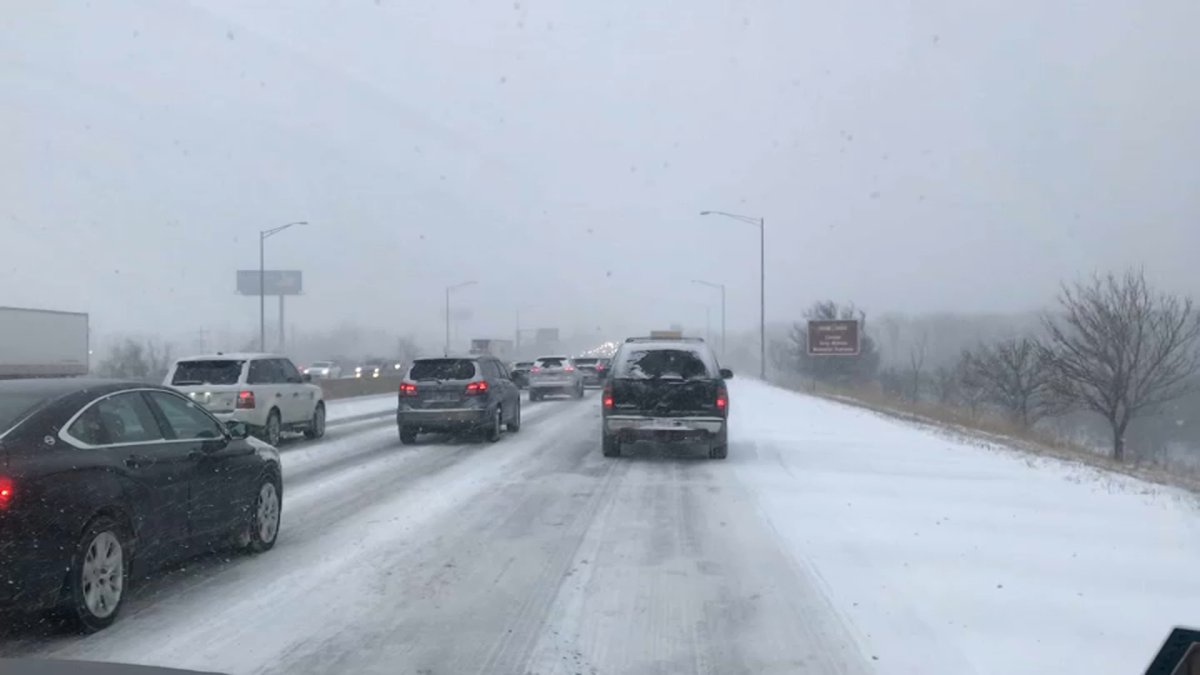 Chicago weather timeline shows weekend snowstorm – NBC Chicago