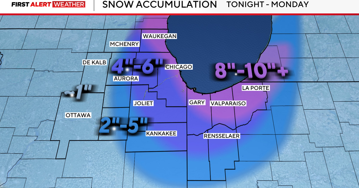 Chicago winter storm warning timeline: When can we expect to see snow, and how much will fall?