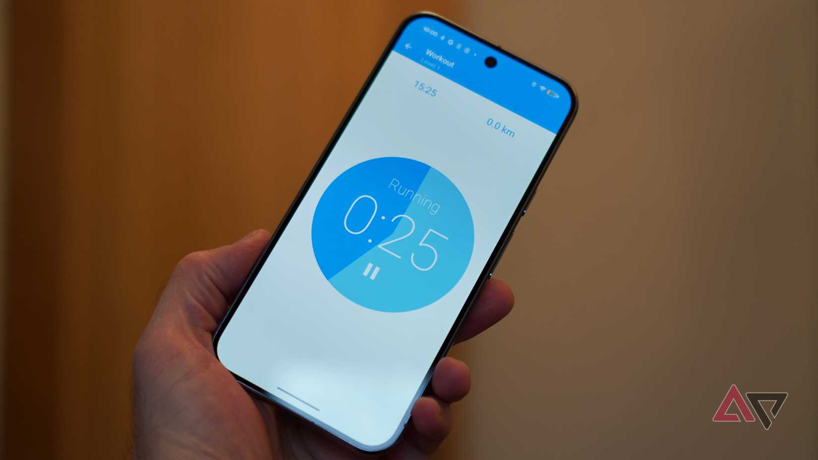 The Start Running app on the Google Pixel 10 Pro XL