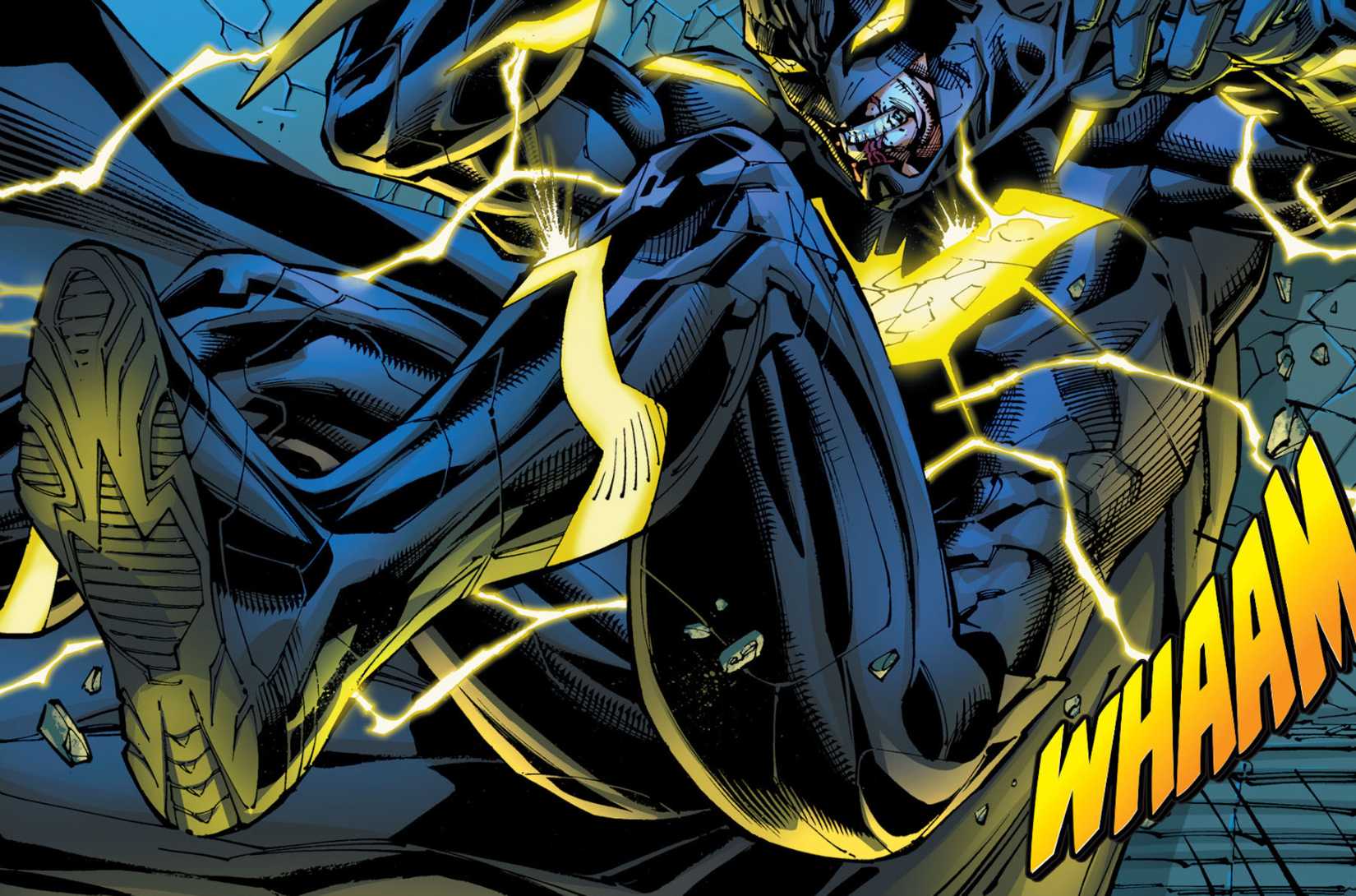 Stealth Batman Beaten by Wraith in Superman Unchained Comic