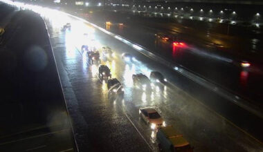 Storms with the potential to cause flooding moved into metro Phoenix on Tuesday morning. (ADOT phot...