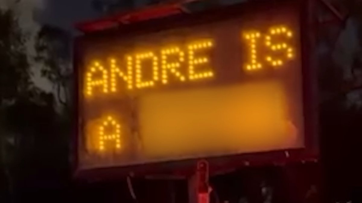 Encinitas street safety signs hacked – NBC 7 San Diego