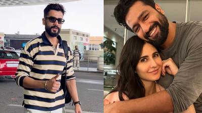 ‘Chachu’ Sunny Kaushal says 'mithai jaldi aayegi' to paps, as they congratulate him on Vicky Kaushal and Katrina Kaif’s baby boy - WATCH VIDEO
