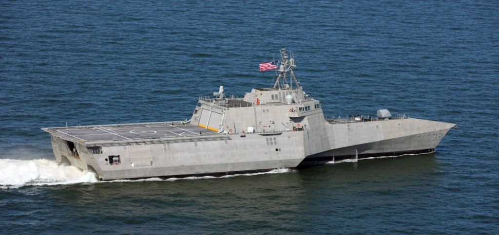 San Diego-bound warship USS Pierre commissioned in Florida