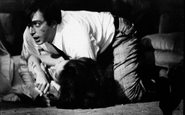 Al Pacino and Diane Keaton in the movie "The Godfather Part II," which will be screened Tuesday, Nov. 18 at Digital Gym Cinema in San Diego. (Paramount Pictures)