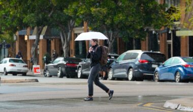 Pacific storm rolls into San Diego County