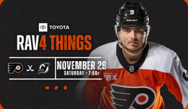RAV4 Things: Flyers @ Devils | Philadelphia Flyers