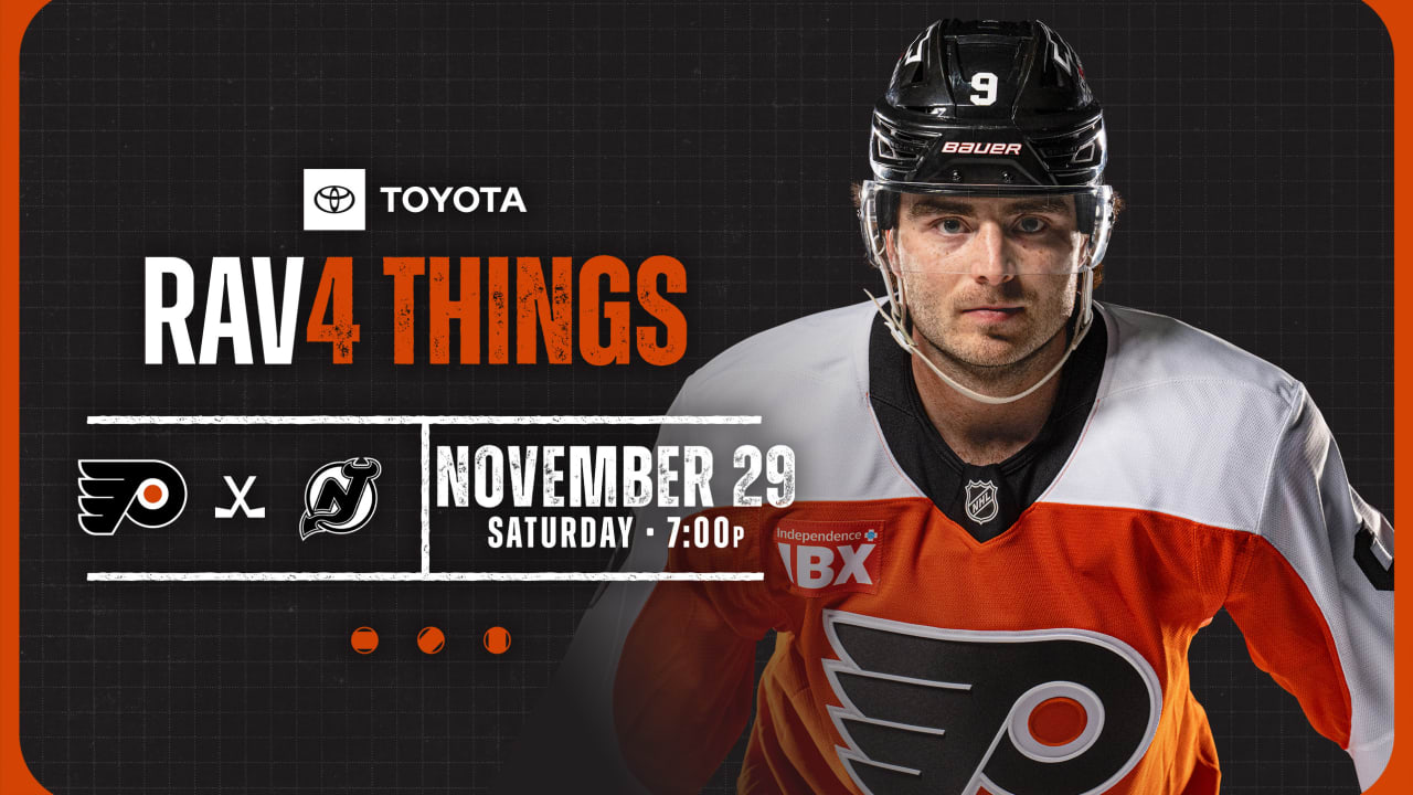 RAV4 Things: Flyers @ Devils | Philadelphia Flyers