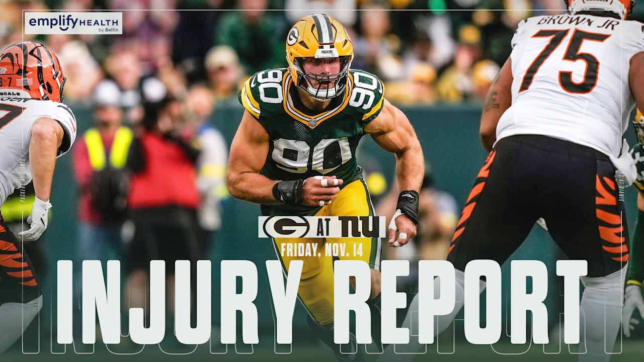 Packers list three questionable vs. New York Giants