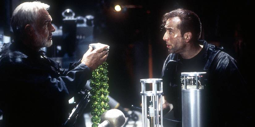 The Rock starring Sean Connery Nicolas Cage